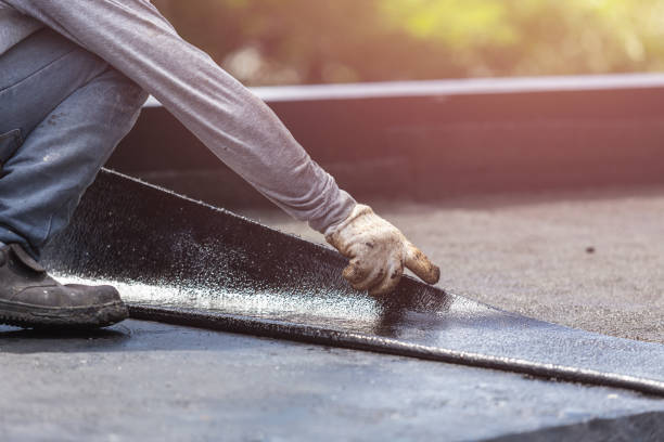 Professional Waterproofing technician working in Richmond, IL